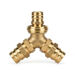 Y Connector with Fixed Ring