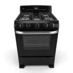 Mabe 4-Burner Gas Stove Black 24 Inch