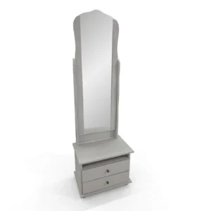 Vanity Dressing Table with Tall Mirror 2 Drawers