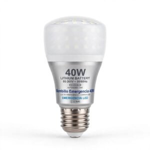 Emergency LED Bulb 40W Lithium Battery